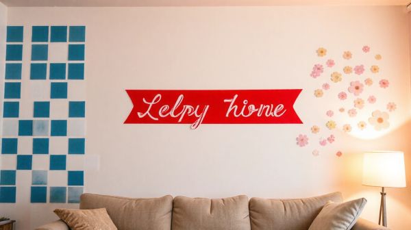 5 astuces créatives pour décorer vos murs avec des stickers