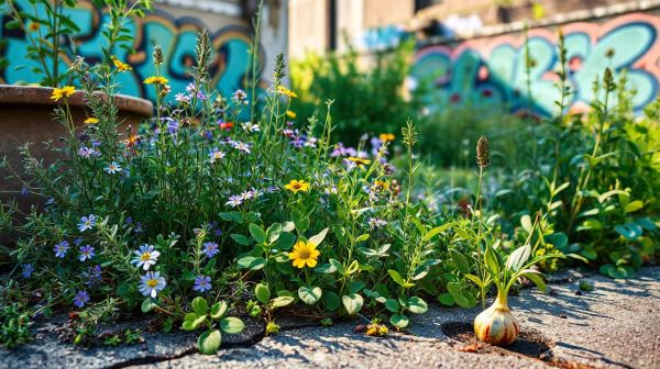 Top plantes sauvages à récolter en milieu urbain ce printemps