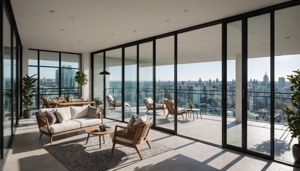 Fermetures de balcon : les parois en verre qui séduisent !